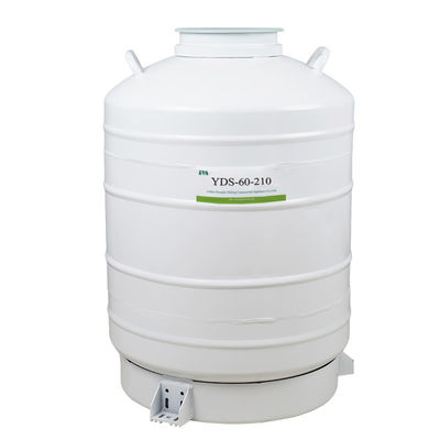 YDS-35-210 اللون الأبيض خزان النيتروجين السائل المبرد 100 لتر