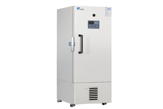 خزانة لقاح مبردة سعة 408 لترًا ذات درجة حرارة منخفضة للغاية مع نظام التبريد المتتالي التلقائي لمستشفى المختبر