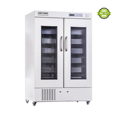 ثلاجات بنك الدم 220V / 50Hz أو 110V / 60HZ مع تبريد الهواء القسري والأنذارات