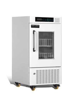 شاشة LED صغيرة محمولة عالية الجودة 108L ثلاجة ببنك الدم الطبي الحيوي ثلاجة لمحطة الدم