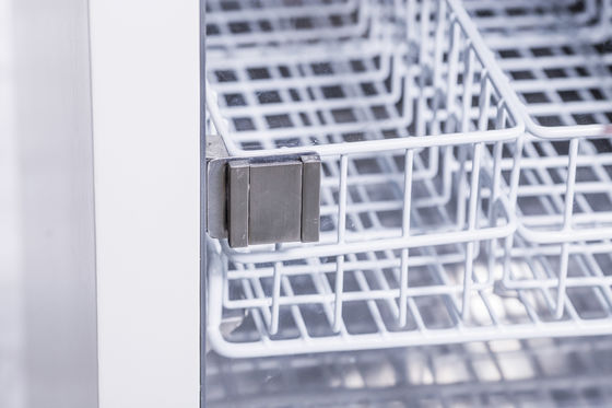 شاشة LED صغيرة محمولة عالية الجودة 108L ثلاجة ببنك الدم الطبي الحيوي ثلاجة لمحطة الدم