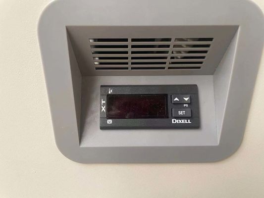 ناقص 40 درجة شاشة عرض رقمية مبردة أفقية لخزانة تخزين اللقاح