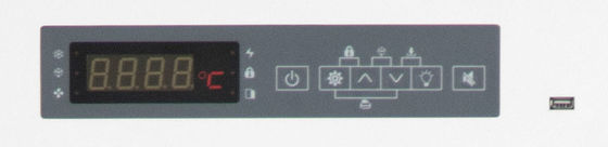 2-8 درجات عالية الجودة ثلاجة طبية لقاح الصيدلة مع منفذ USB رذاذ المغلفة